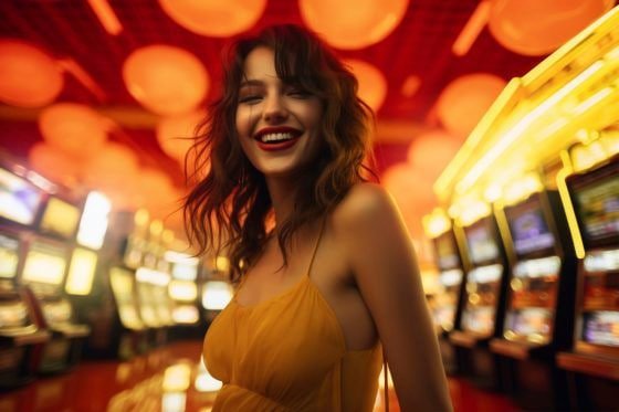 Pengguna gacorplay77 bermain slot online dengan ponsel